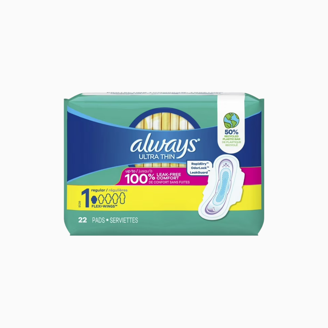 Always Ultra Thin Pads with Wings 1 Pack