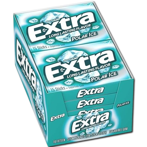 Polar ice Wrigley's Extra Gum