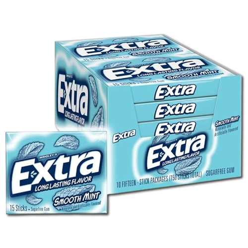 smooth mint Wrigley's Extra Gum