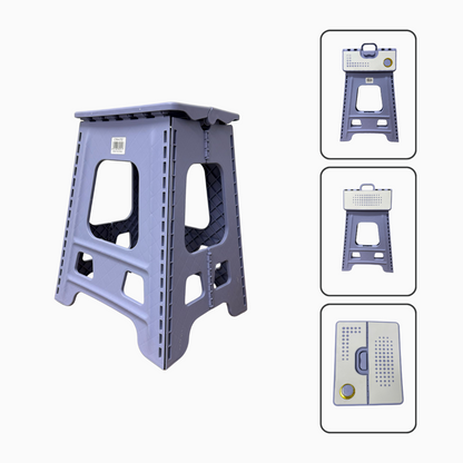 Folding Step Stool – Non-Slip, Portable & Heavy Duty