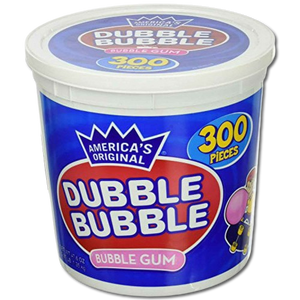 Dubble Bubble Bubble Gum Tub