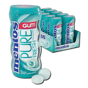 Mentos Sugar Free Gum (Pack of 10)