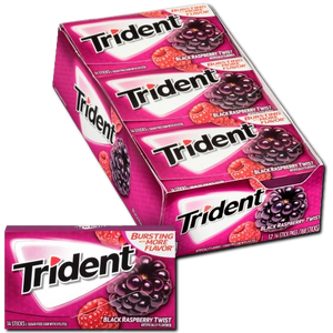 Trident Sugar Free Gum (Pack of 12)