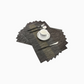 Black Gold | Durable Placemat Vinyl Table Mat - Set of 4