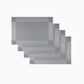 Silver | Cross Border Western Placemats - Set of 4