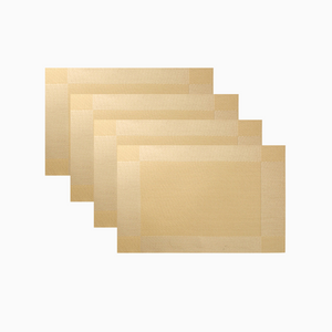 Gold | Cross Border Western Placemats - Set of 4