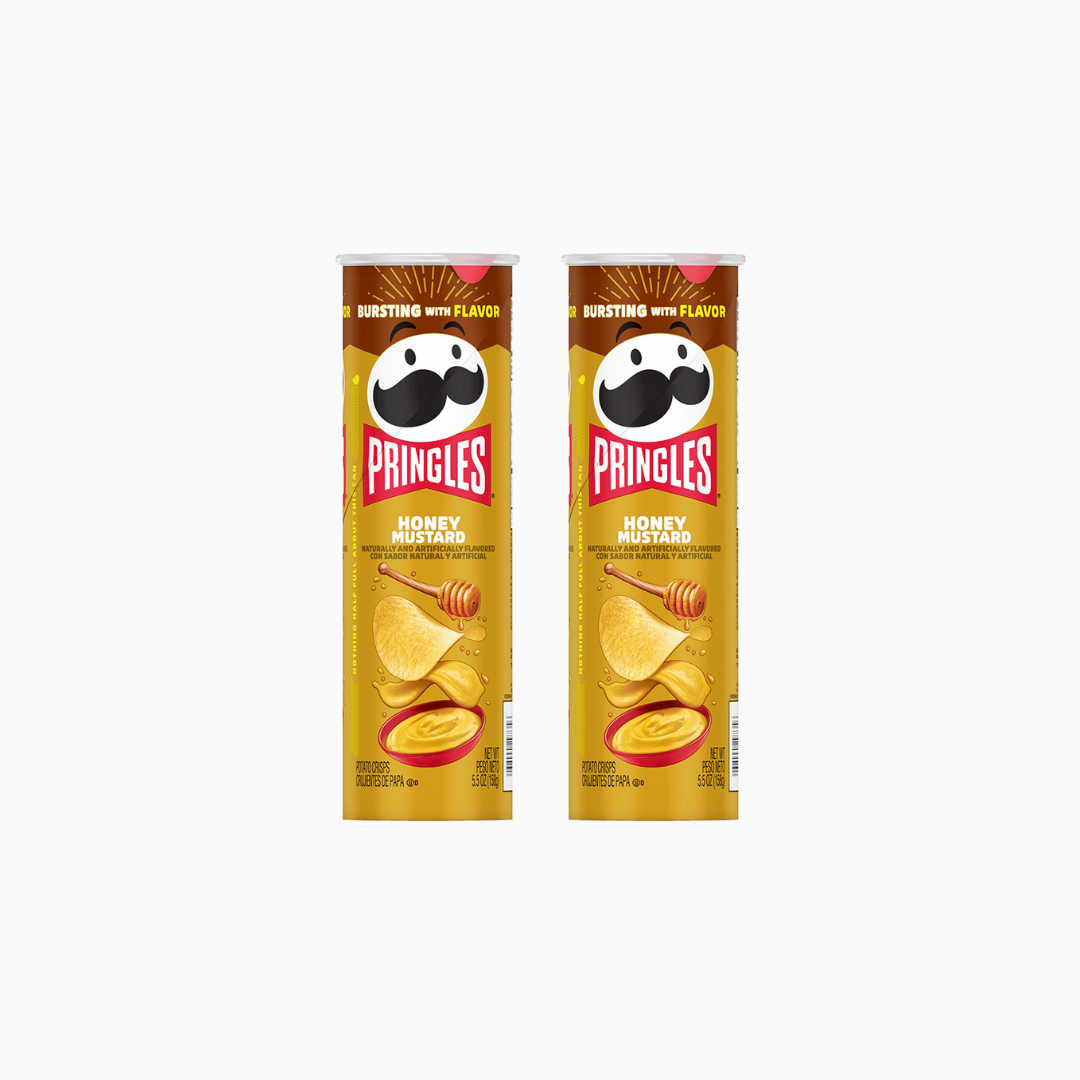 Pringles Honey Mustard Potato Crisps 5.5 oz 2 Pk