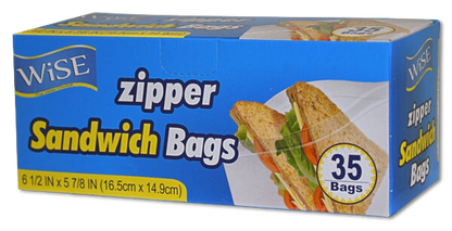 Wise  Zipper Storage Bags