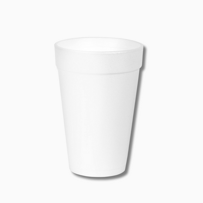 Insulated Disposable Foam Cups – 16 oz