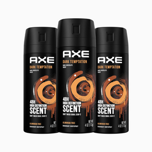 AXE Dark Temptation Body Spray – 48H Sweet & Spicy Chocolate Scent (150ml)