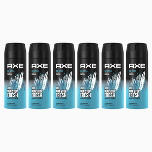 AXE Ice Chill Body Spray – 48H Icy Mint & Lemon Scent (150ml)