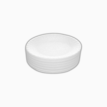Heavy-Duty Disposable Foam Plates – 9" (1 Compartment)