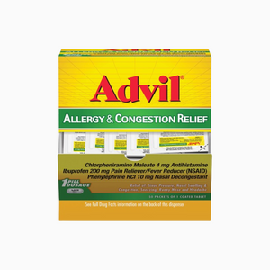 Advil Allergy & Congestion Relief Tablets – 50 Count