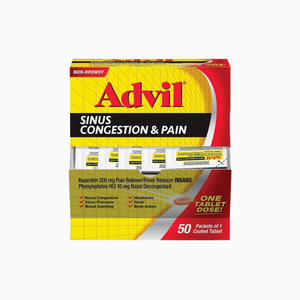 Advil Sinus & Pain Relief Caplets –  50 Count