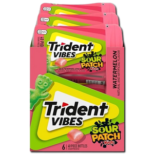 Trident Vibes Sugar Free Gum (Pack of 6)