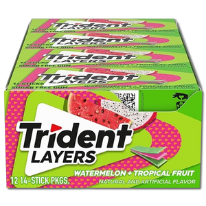 Trident Layers Sugar Free Gum (Pack of 12)