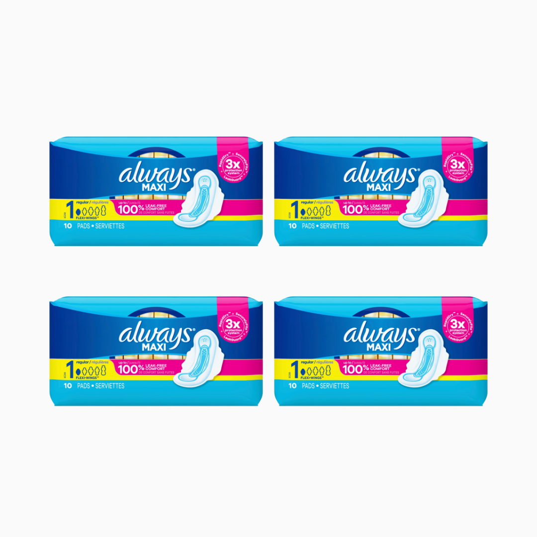 Always Maxi Regular Pads 4 Pack