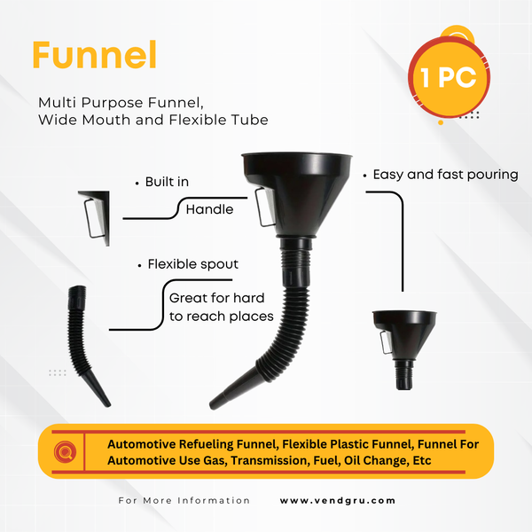 Buy Multi-Purpose Funnel with Flexible Hose Online