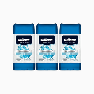 Gillette Artic Ice Deodorant Gel for Men - 70ML 3 Pack