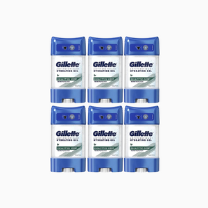 Gillette Eucalyptus Deodorant Gel for Men - 70ML 6 Pack
