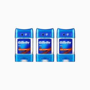 Gillette Sports Triumph Deodorant Gel for Men - 70ML 3 Pack