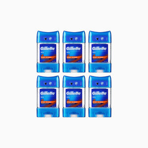 Gillette Sports Triumph Deodorant Gel for Men - 70ML 6 Pack