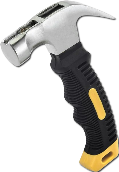 Durable hammer with an ergonomic non slip grip, Perfect for carpentry, construction and DIY projects