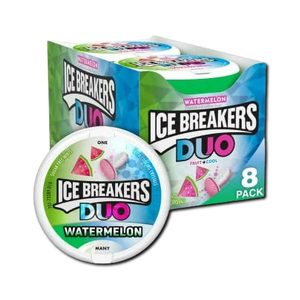Ice Breakers DUO Fruit + Cool watermelon flavor 8 Pack