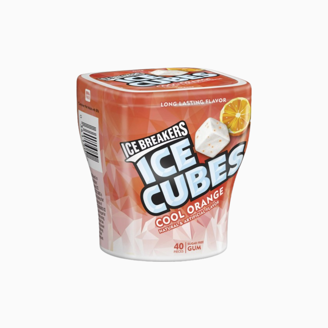 Ice Breakers Ice Cubes cool orange 4 Pack