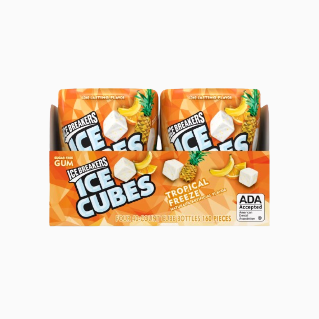 Ice Breakers Ice Cubes tropical freeze 4 Pack