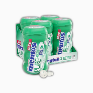 Mentos Pure Fresh Gum Pure Fresh Flavor Pack of 4