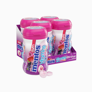 Mentos Pure Fresh Gum Vitamins Flavor Pack of 4