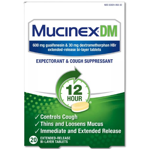Mucinex DM Cough Suppressant & Expectorant