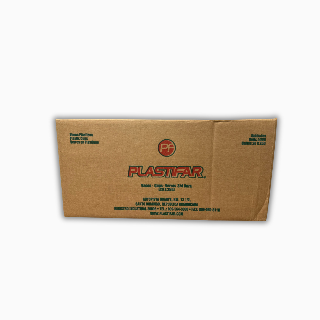 Plastifar Disposable Plastic Shot Cups | Plastic Shot Glasses 5000 PCS