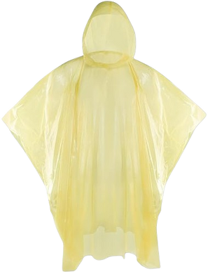 Disposable Rain Ponchos with Hood