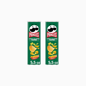 Pringles Jalapeno Cheesy Popper Chips 5.5 oz 2 Pack