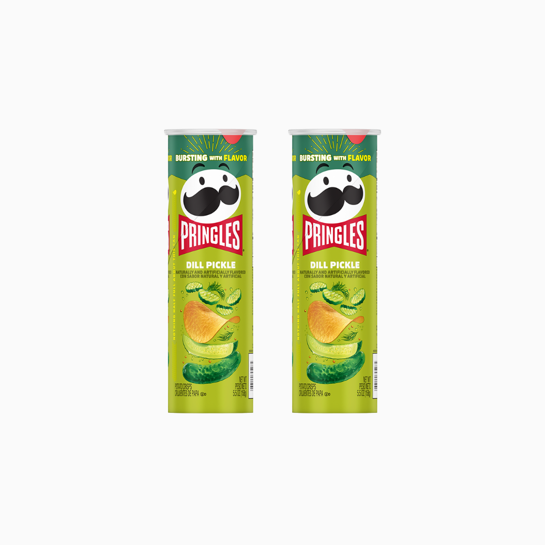 Pringles Dill Pickle Potato Chips 5.5 oz 2 Pk
