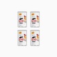 Pringles Pizza Chips 2.3 oz 4 Pack