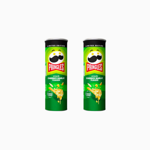 Pringles Rich Cheesy Garlic Crisps 5.5 oz 2 Pk