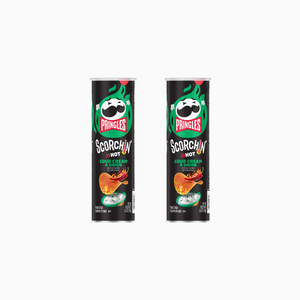 Pringles Scorchin Sour Cream & Onion Crisps 5.5 oz 2 Pack