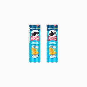 Pringles Sour Cream & Cheddar Cheese Chips 5.5 oz 2 Pack