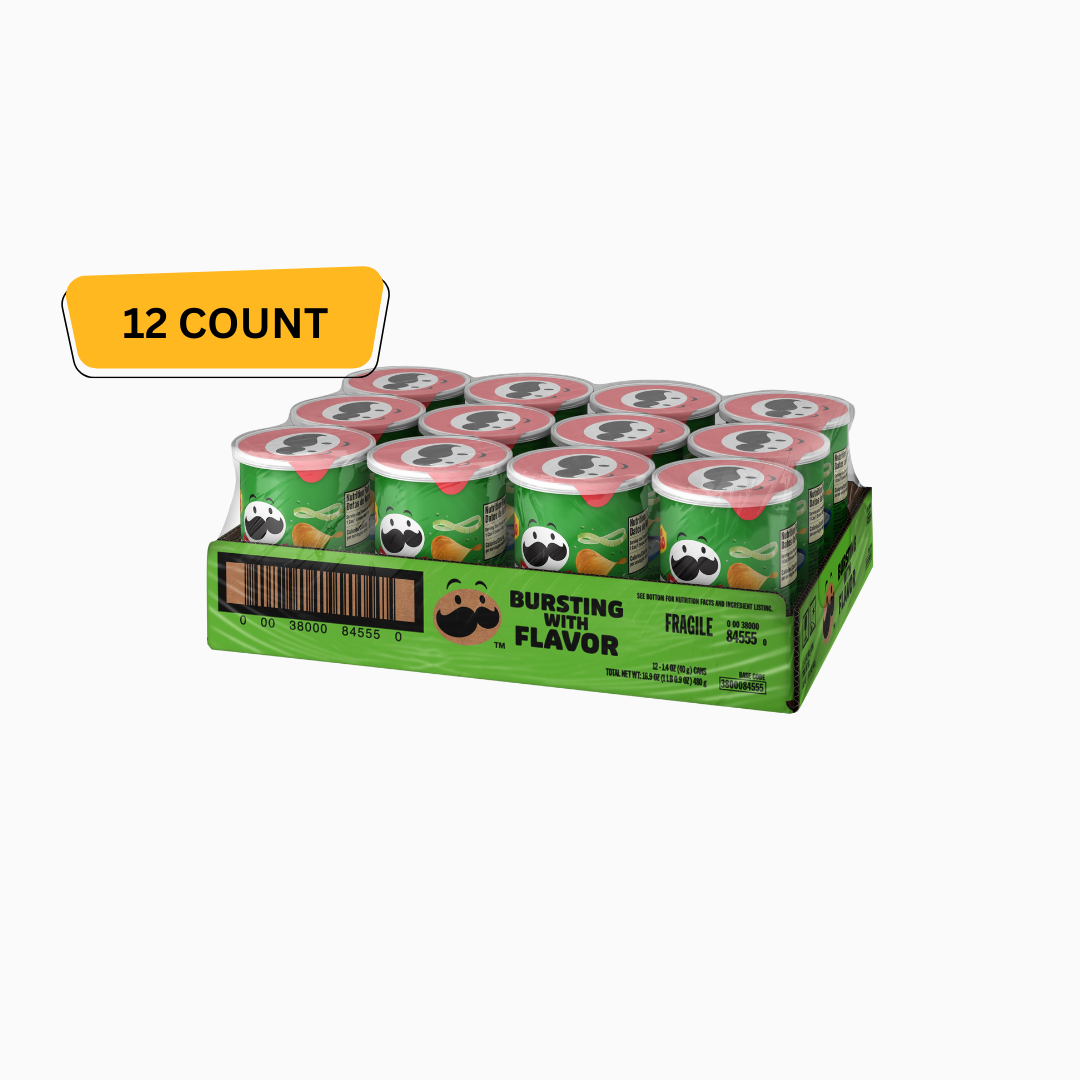 Pringles Sour Cream & Onion Crisps 1.3 oz 12 Pack