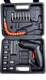 Complete tool kit with grill