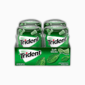Trident Soft Sticks Sugar Free Gum - 4 Pack Spearmint