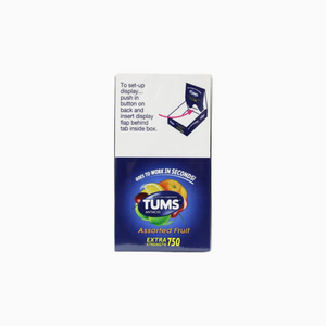 Tums Extra Strength 750 – Assorted Fruit | 12 Chewable Tablets