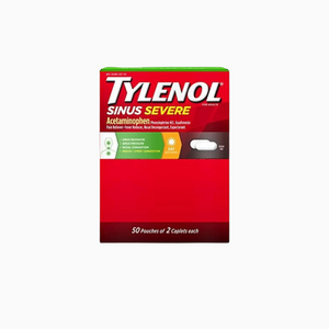 Tylenol Sinus Severe – 50 Caplets | Sinus & Pain Relief