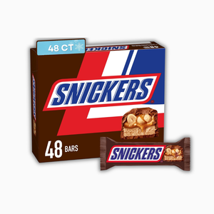 Snickers Chocolate Candy Bars – 48 Count