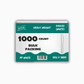 Wise PP Heavy Weight White Bulk Packing Knife – 1000 Count