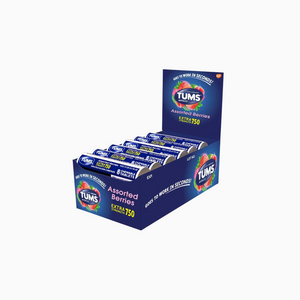 Tums Extra Strength 750 – Assorted Berry | 12 Chewable Tablets