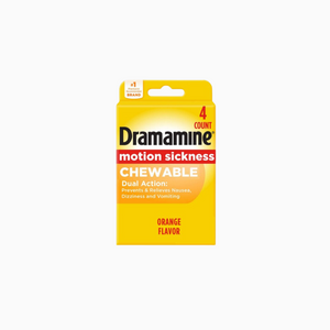 Dramamine Motion Sickness Chewable Tablets – Orange Flavor